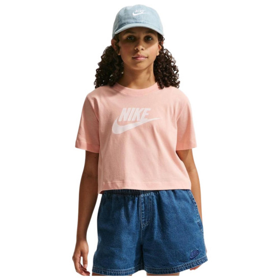 Nike Παιδική κοντομάνικη μπλούζα Sportswear Futura Cropped T-Shirt